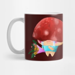 Mr Mushroom the Broken hearted man by jilooo Mug